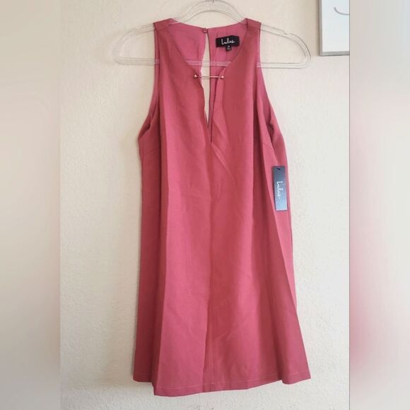 LULU'S Rusty Rose Shift Dress Size XS - Picture 1 of 6